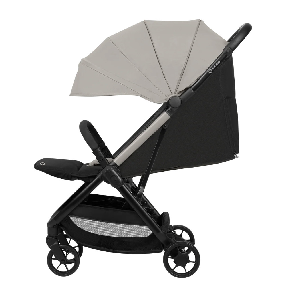 Lionelo Julie Air - прогулянкова коляска з автоматичним складанням, компактний візок • Beige Sand