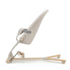 Kinderkraft Mimi - шезлонг-ліжечко з іграшками • Beige Wood (KBMIMI00WOD0000)