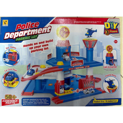 Guokai Police Department 3 Floors - гараж-паркінг з ліфтом, заправкою і вертолітним майданчиком (866-26)