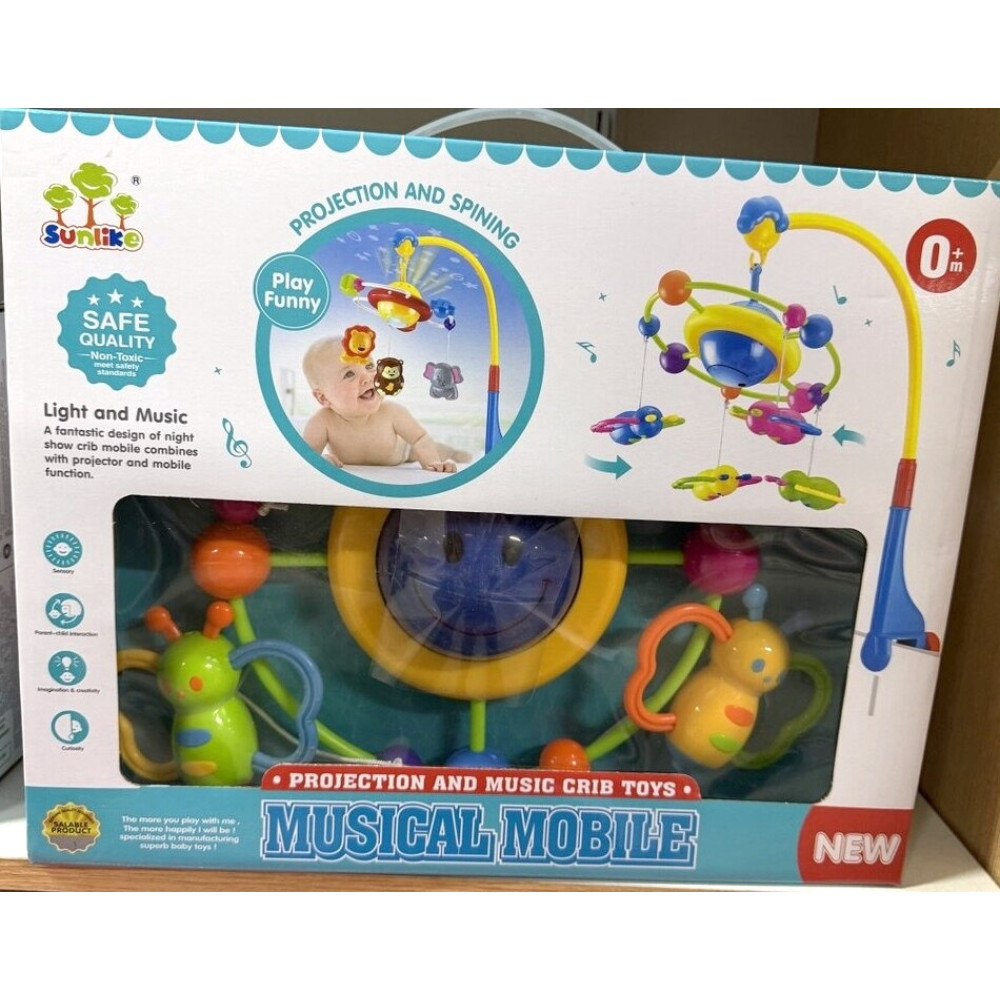 Sunlike Musical Mobile - мобиль на кроватку с проектором и музыкой (SL81016)
