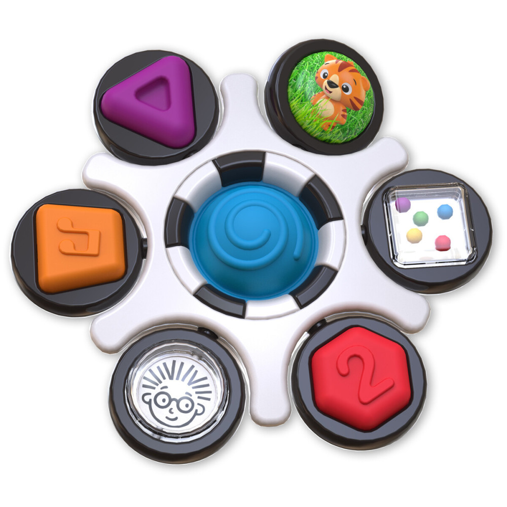 Baby Einstein Curiosity Clutch - розвиваюча іграшка-брязкальце з 6 фігурками від 3 місяців