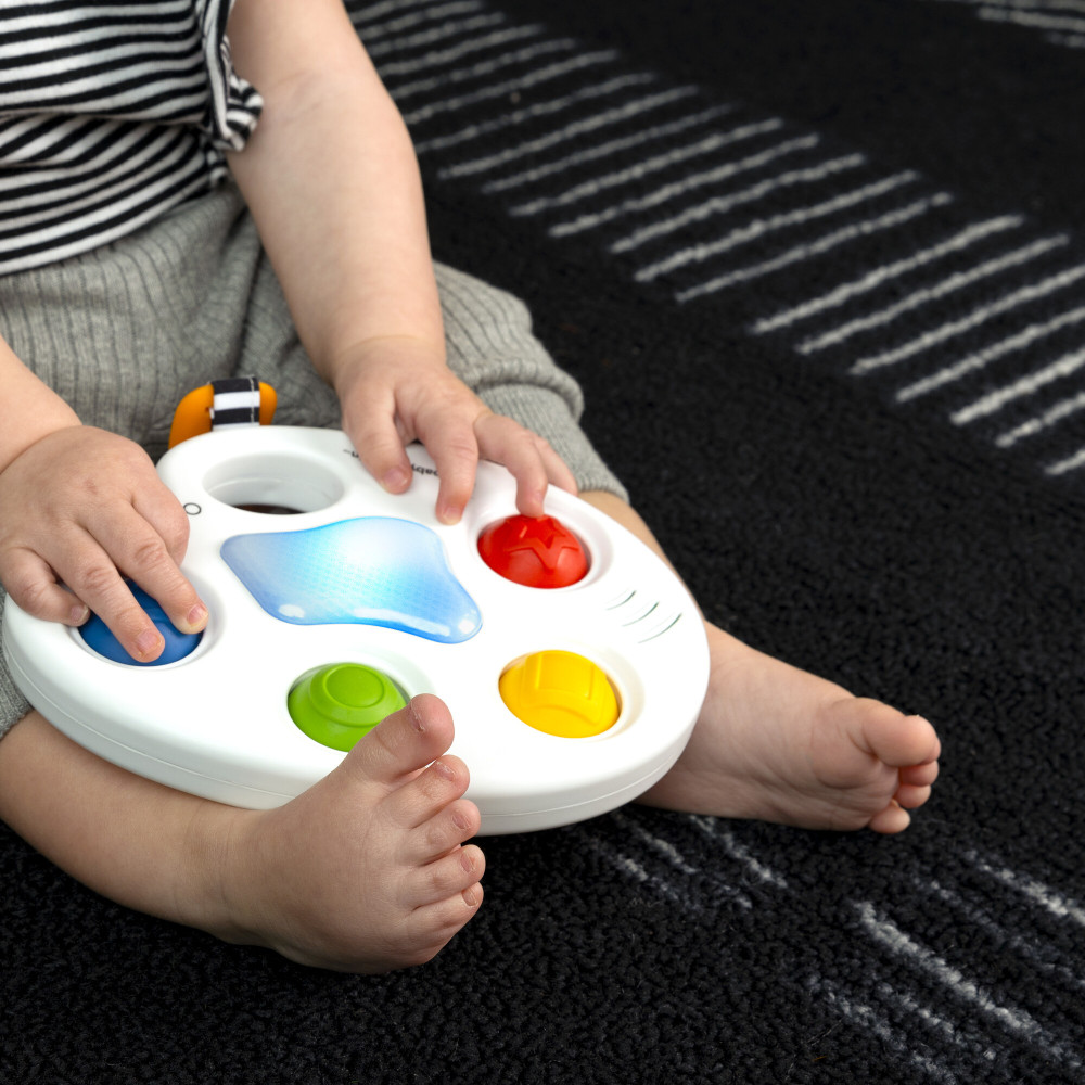 Baby Einstein Color Palette Popper - музична іграшка 3 в 1 з прорізувачем і брязкальцем 6 міс.+