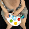 Baby Einstein Color Palette Popper - музична іграшка 3 в 1 з прорізувачем і брязкальцем 6 міс.+