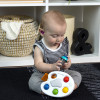 Baby Einstein Color Palette Popper - музична іграшка 3 в 1 з прорізувачем і брязкальцем 6 міс.+