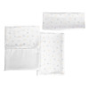 Chicco Комплект білизни Next2Me Forever Bamboo 58 × 110 см - наволочка, нижнє простирадло на резинці та верхнє для вкривання • Foliage