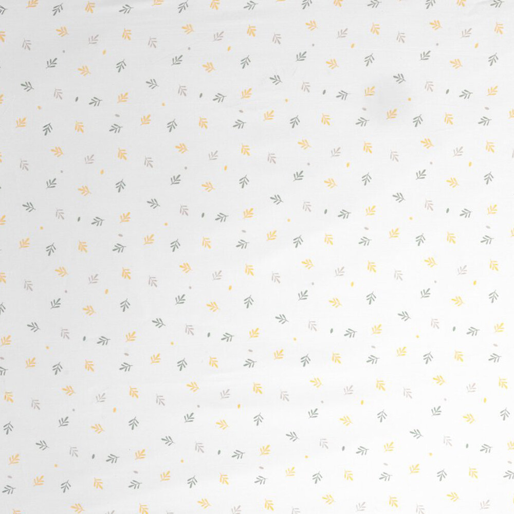Chicco Комплект білизни Next2Me Forever Bamboo 58 × 110 см - наволочка, нижнє простирадло на резинці та верхнє для вкривання • Foliage