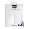 Chicco Простирадла на резинці Next2Me Cotton 50 × 83 см - 2 шт. з бавовни • Cloud