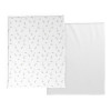 Chicco Простирадла на резинці Next2Me Cotton 50 × 83 см - 2 шт. з бавовни • Cloud