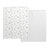 Chicco Простирадла на резинці Next2Me Forever Cotton 58 × 110 см - 2 шт. з бавовни • Confetti