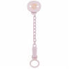 Chicco All You Can Clip - держатель-клипса для пустышки на цепочке • Розовый