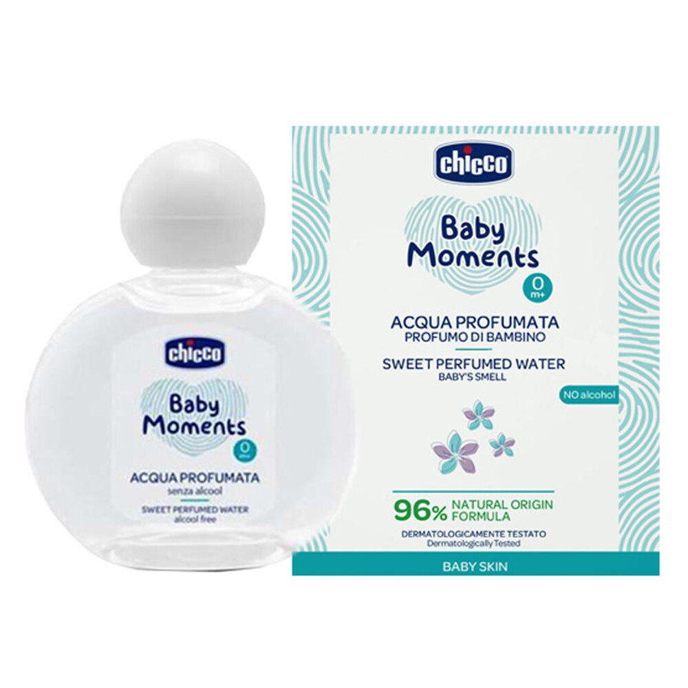 Chicco Baby Moments Парфюмированная вода - для новорожденных, 100 мл