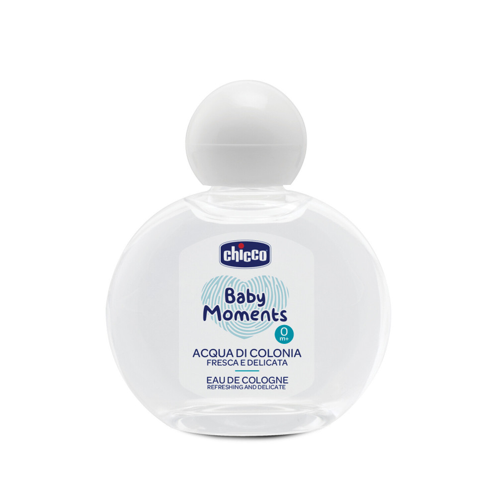 Chicco Baby Moments Одеколон освежающий - для ежедневного ухода с рождения, 100 мл