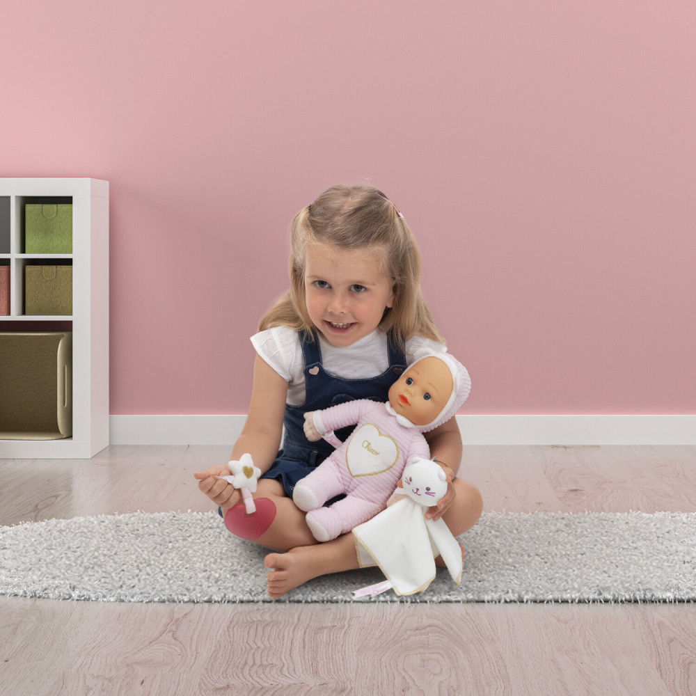 Chicco My First Doll Deluxe - набор: кукла 30 см с комфортером