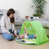 Chicco Лісові пригоди - ігровий килимок 2 в 1 із тентом UV 50+ і підвісками 0 міс.+