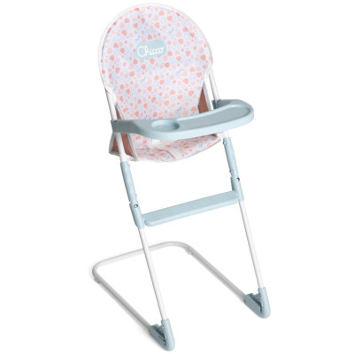 Chicco Стульчик для кормления куклы - игрушка со столиком и ремнями для кукол до 45 см 3 г.+