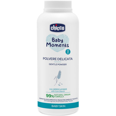 Chicco Baby Moments Присыпка - деликатная, для новорожденных, 130 г Chicco Baby Moments Присыпка - деликатная, для новорожденных, 130 г