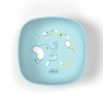 Chicco Миска з кришкою - глибока миска для годування від 6 міс. • Блакитний