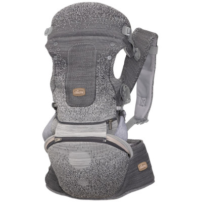 Chicco Airy Hip Seat - нагрудная сумка-эргорюкзак 3 в 1 со съемным хипситом, от рождения до 3 лет • Pebble Chicco Airy Hip Seat - нагрудная сумка-эргорюкзак 3 в 1 со съемным хипситом, от рождения до 3 лет • Pebble
