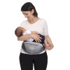 Chicco Airy Hip Seat - нагрудная сумка-эргорюкзак 3 в 1 со съемным хипситом, от рождения до 3 лет • Pebble