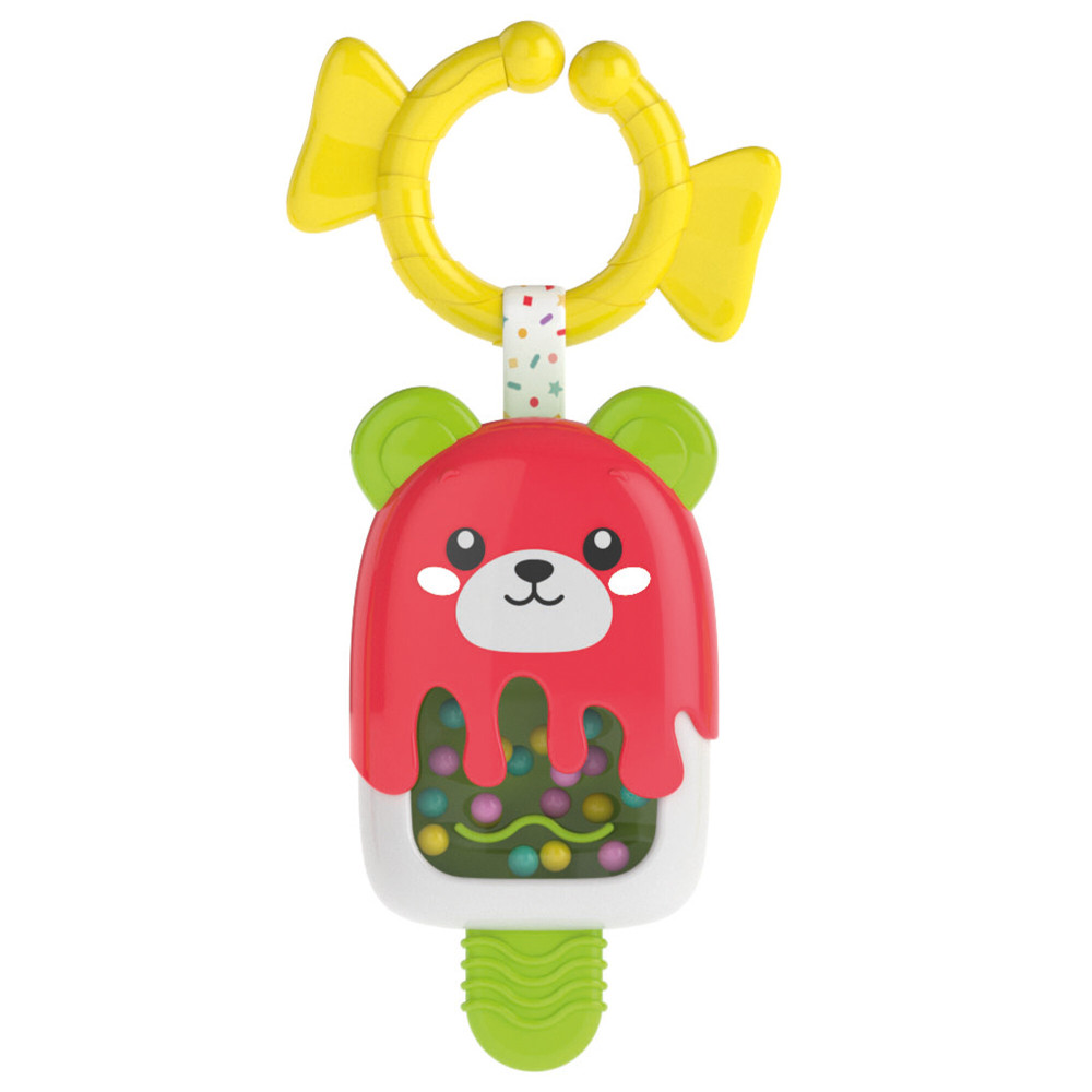 Clementoni Ice Cream Rattle - брязкальце-прорізувач у формі морозива, 3 міс.+