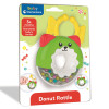 Clementoni Donut Rattle - брязкальце-прорізувач у формі пончика, 3 міс.+