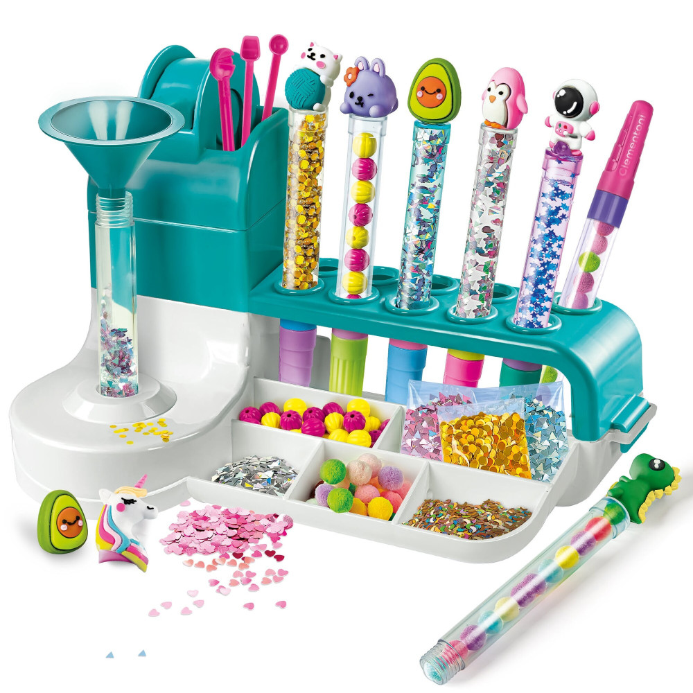 Clementoni Pen Creator Studio - набір для створення власних ручок, серія Idea, 6 років+