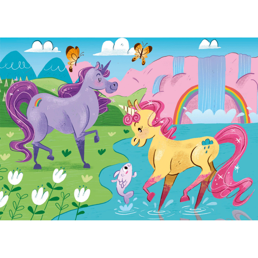 Clementoni I Believe in Unicorns - набор из 2 пазлов по 20 элементов, 3 года+