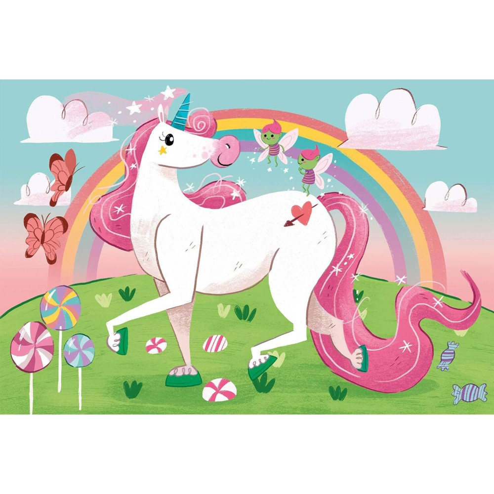 Clementoni I Believe in Unicorns - набор из 2 пазлов по 20 элементов, 3 года+