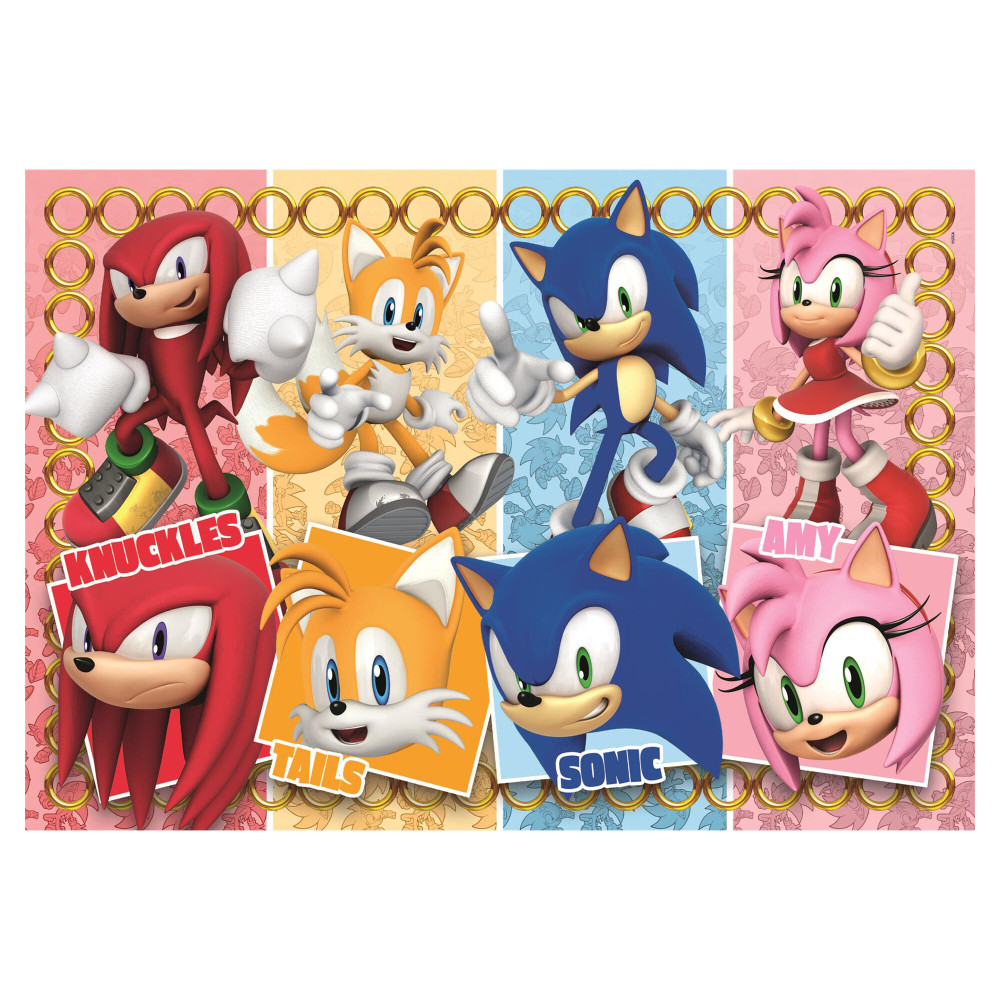 Clementoni Sonic MAXI 60 - пазл из 60 элементов, 4 года+ Clementoni Sonic MAXI 60 - пазл из 60 элементов, 4 года+