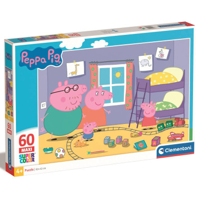 Clementoni Peppa Pig MAXI 60 - пазл из 60 элементов, 4 года+