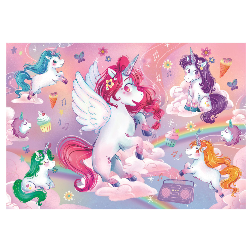 Clementoni Jolly Unicorns MAXI 24 - пазл из 24 элементов, 3 года+