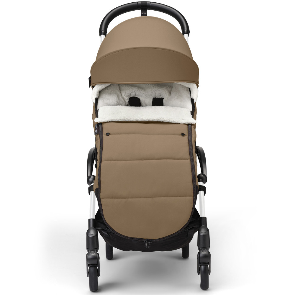 Stokke YOYO Footmuff - конверт у коляску з підкладкою із шерпи • Toffee