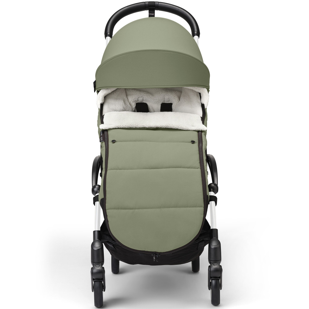 Stokke YOYO Footmuff - конверт у коляску з підкладкою із шерпи • Olive