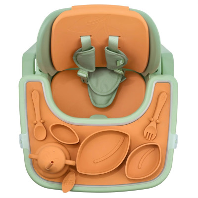 Tutti Bambini Nova High Chair Accessory Pack - набор из 10 силиконовых аксессуаров для стульчика • Ginger