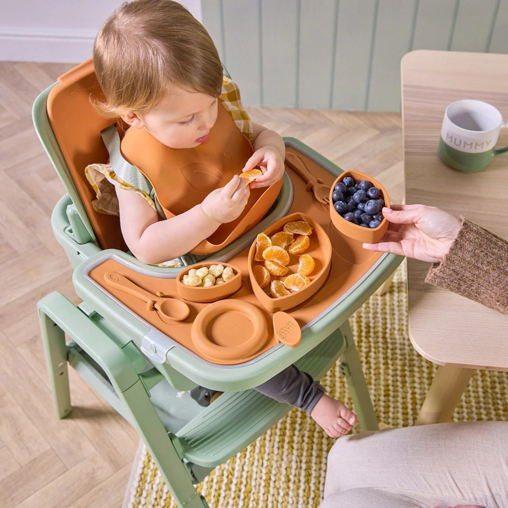 Tutti Bambini Nova High Chair Accessory Pack - набір з 10 силіконових аксесуарів для стільчика • Ginger