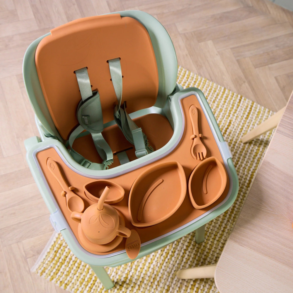 Tutti Bambini Nova High Chair Accessory Pack - набір з 10 силіконових аксесуарів для стільчика • Ginger