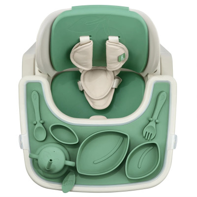 Tutti Bambini Nova High Chair Accessory Pack - набор из 10 силиконовых аксессуаров для стульчика • Basil