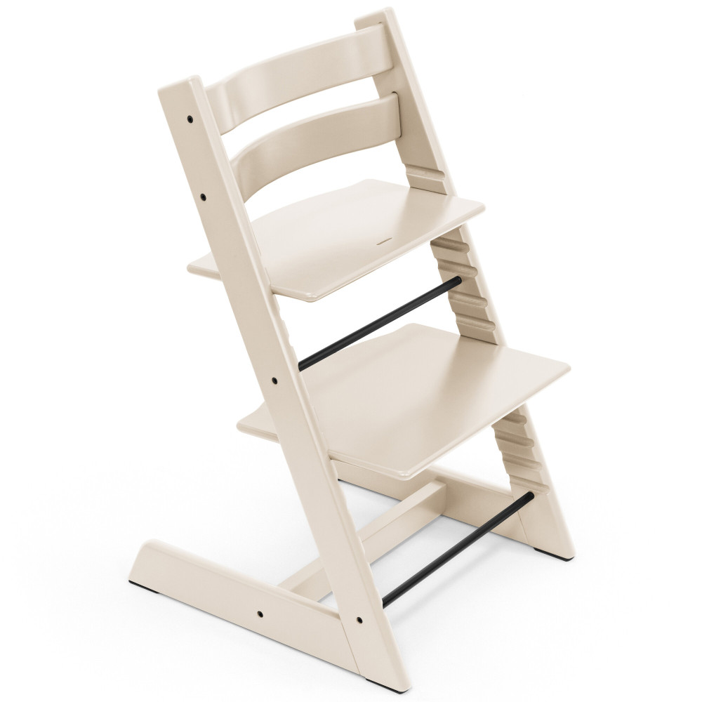 Stokke Tripp Trapp - стільчик для годування, що росте разом з дитиною, до 136 кг • Vanilla White