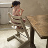 Stokke Tripp Trapp - стільчик для годування, що росте разом з дитиною, до 136 кг • Vanilla White