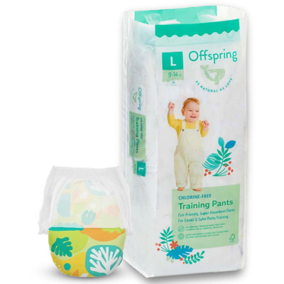 Offspring Forestia - экологичные ультрапоглощающие подгузники-трусики, 36 шт • L Offspring Forestia - экологичные ультрапоглощающие подгузники-трусики, 36 шт • L
