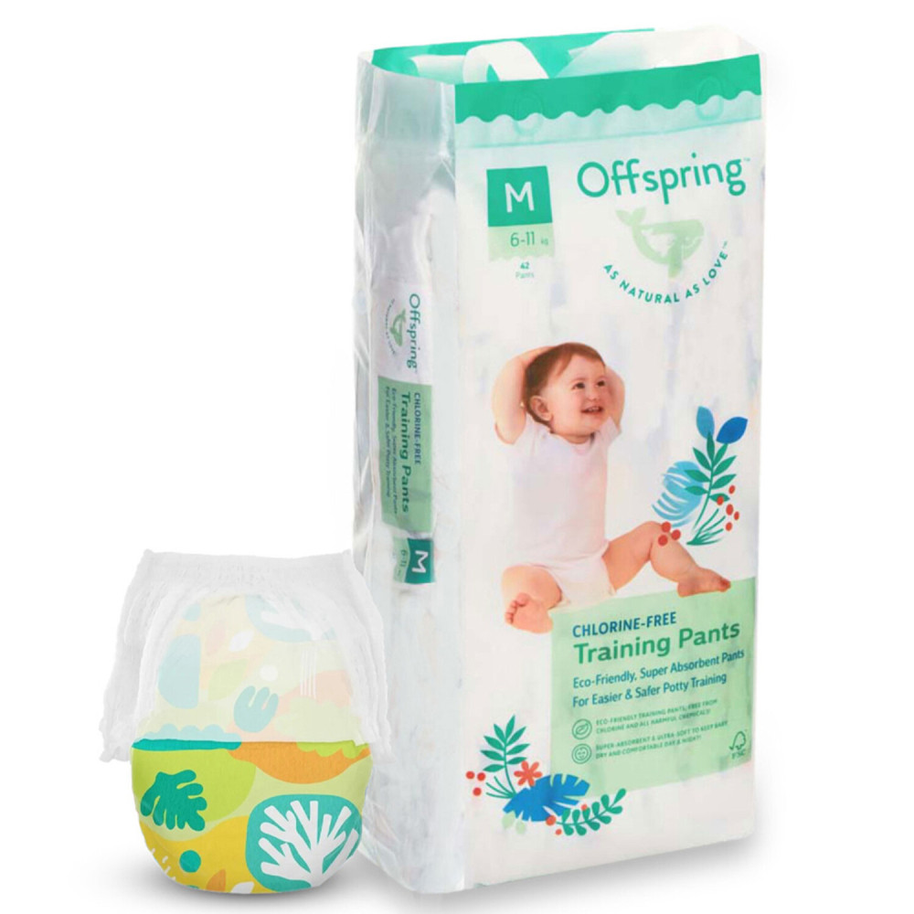 Offspring Forestia - экологичные ультрапоглощающие подгузники-трусики, 42 шт • M