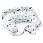 Chicco Boppy Deluxe - подушка для кормления с повышенным бортиком и регулируемым ремнем • Fish Fun