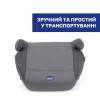 Chicco Quasar Fix i-Size - бустер для дітей (від 7 до 12 років / 125-150 см), з конекторами ISOFIX • Stone