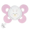 Chicco Physio Comfort 2-6 мес., 1 шт. - ортодонтическая силиконовая пустышка с контейнером • Розовый