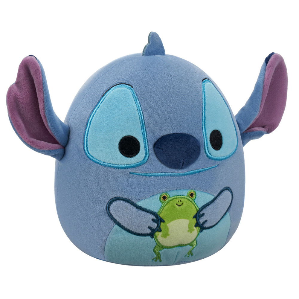 Squishmallows Disney Стич с лягушкой - мягкая игрушка 17 см (SQDI00730)