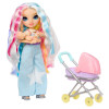 Rainbow High Junior High Babysitters Амая - кукла с малышом и коляской (248477)
