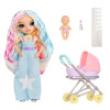 Rainbow High Junior High Babysitters Амая - кукла с малышом и коляской (248477)