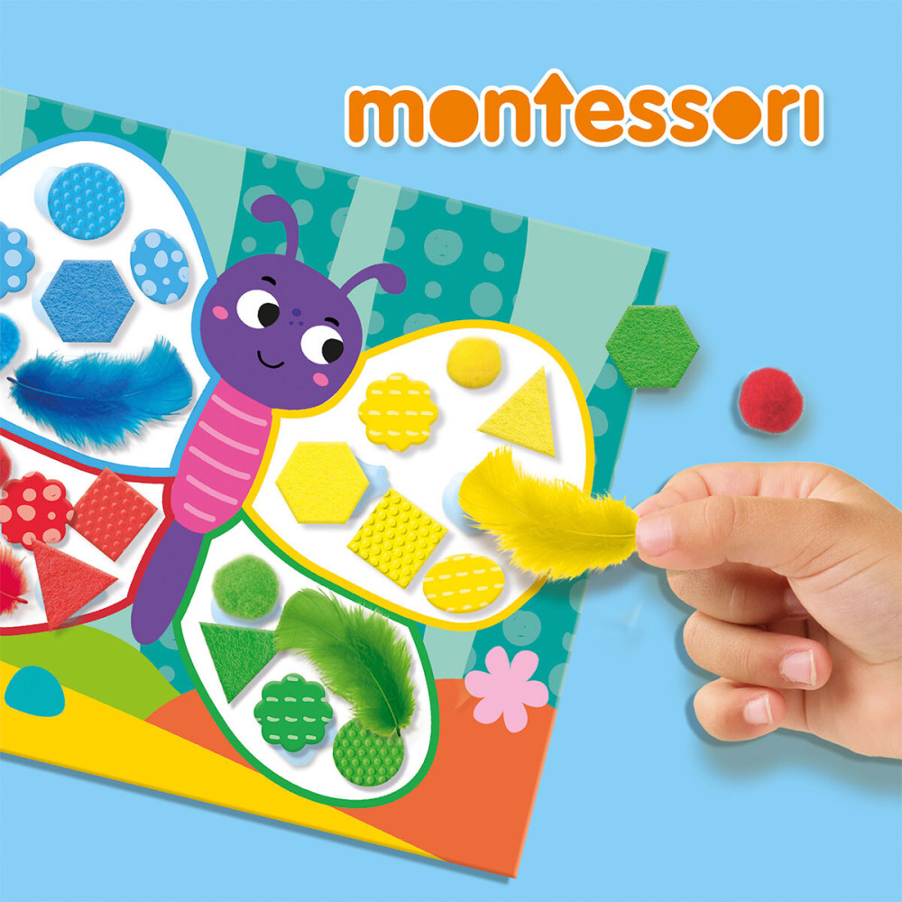 SES Creative Сортуй кольори та матеріали - набір для творчості Montessori (14062S) SES Creative Сортуй кольори та матеріали - набір для творчості Montessori (14062S)