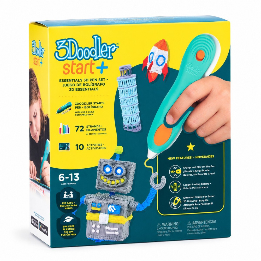 3Doodler Start Plus Креатив Плюс - 3D-ручка для дитячої творчості (SPLUS EFG)