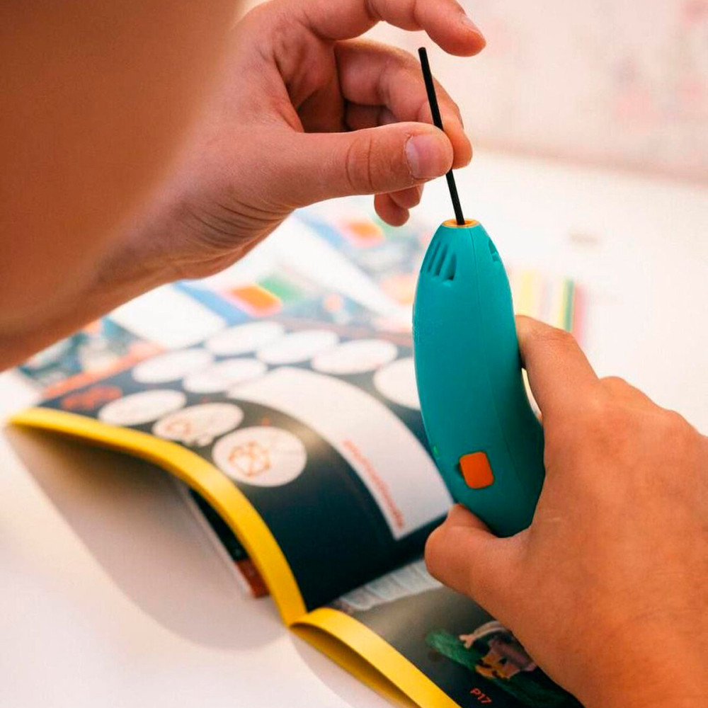 3Doodler Start Стрижні Мікс зелений, жовтий, рожевий - набір із 75 стрижнів для 3D-ручки (3DS-ECO-MIX4-75)